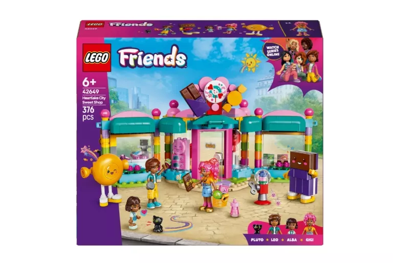 LEGO FRIENDS 42649 PRZYJACIELE 42649 HEARTLAKE CITY CANDY SHOP
