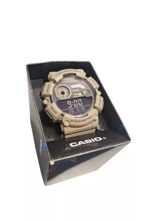 ZEGAREK CASIO 3518 WS-1500H ZIELONY GWAR