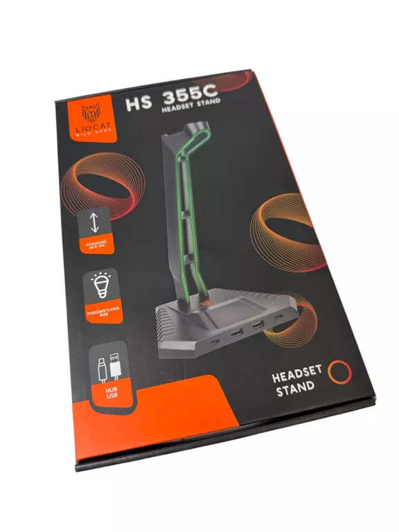 STOJAK NA SLUCHAWKI LIOCAT HS 355C