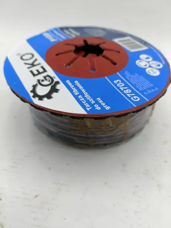TARCZA FIBROWA GEKO G78703 P100 DO SZLIFOWANIA GRESU