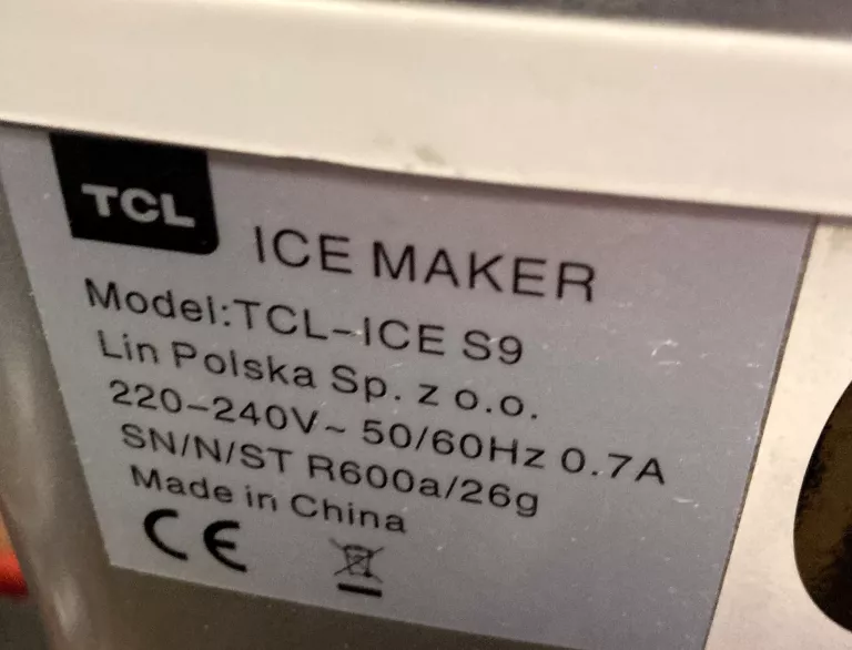 KOSTKARKA DO LODU TCL MAKER ICE S9!POLECAM