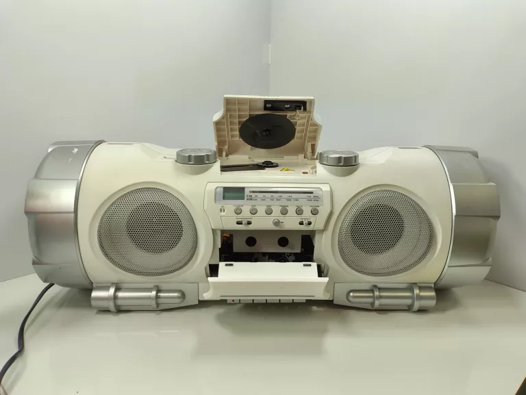 BOOMBOX AEG SRR 4317 RADIO ODTWARZACZ CD MAGNETOFON KASETOWY