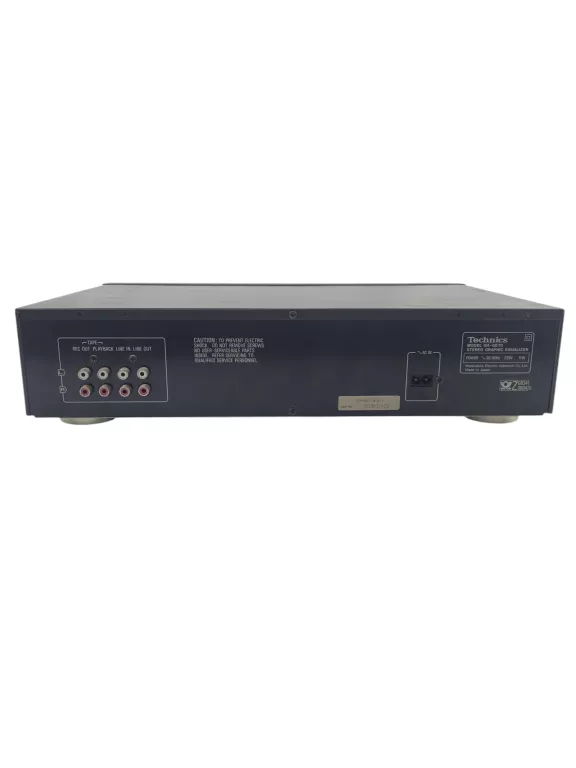 TECHNICS KOREKTOR GRAFICZNY SH-GE70 + AMPLITUNER TECHNICS SA-GX200