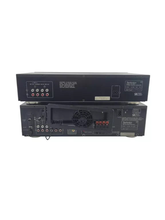 TECHNICS KOREKTOR GRAFICZNY SH-GE70 + AMPLITUNER TECHNICS SA-GX200
