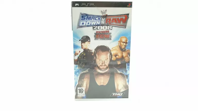 GRA NA PSP WWE SMACKDOWN! VS. RAW 2008