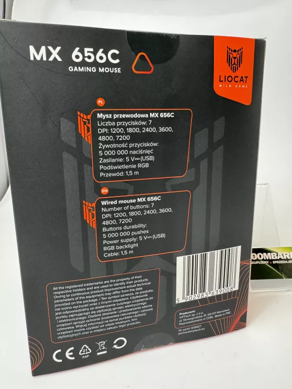 MYSZKA KOMPUTEROWA LIOCAT MX 656C