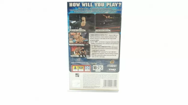 GRA NA PSP WWE SMACKDOWN! VS. RAW 2008