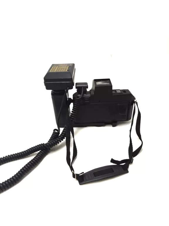 VINTAGE APARAT CANON SP-907 NA KLISZE Z LAMPĄ BŁYSKOWĄ
