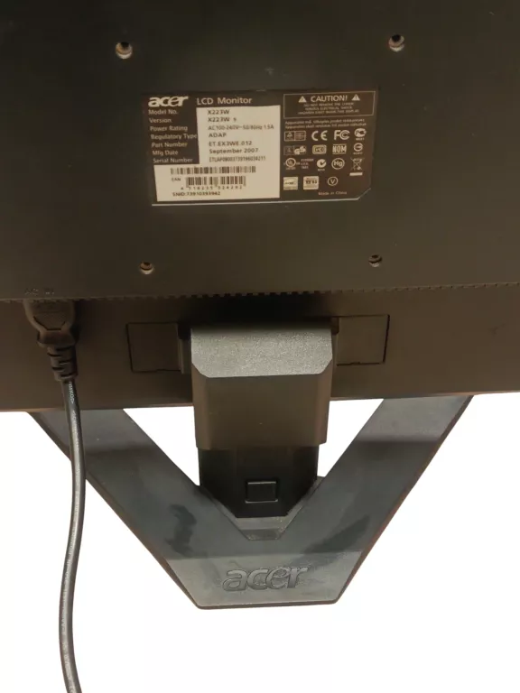 MONITOR ACER 22 CALE X223W