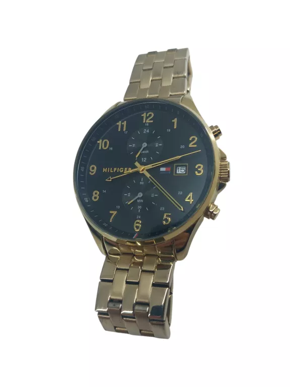 ZEGAREK MĘSKI TOMMY HILFIGER 1791708 TH 400.1.34.2896 ZŁOTY