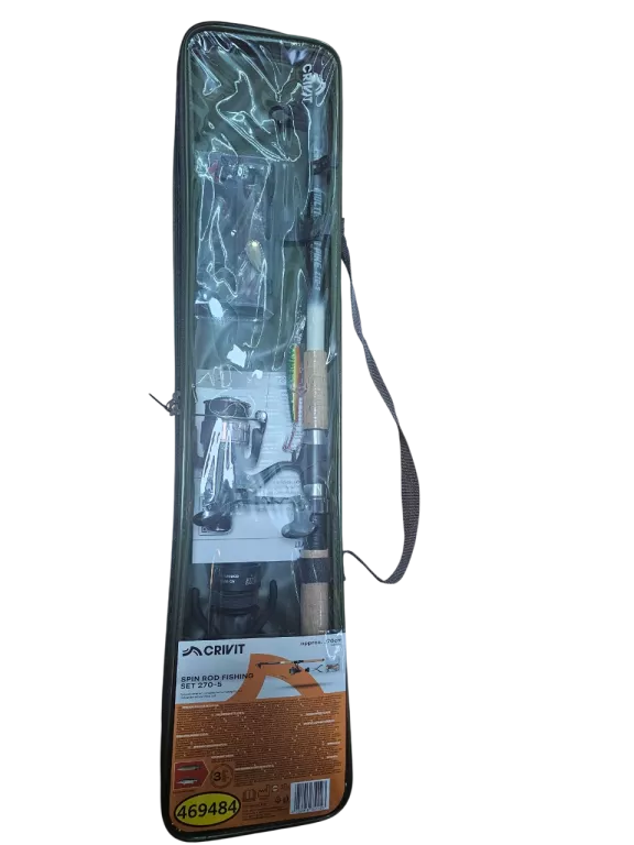 WEDKA CRIVIT 270-5 Z KOŁOWROTKIEM