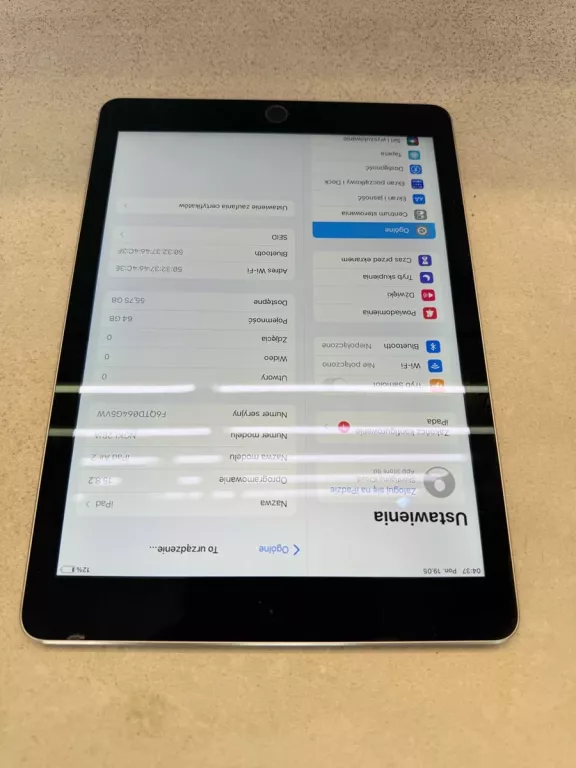TABLET APPLE IPAD AIR 2 NGKL2B/A 2/64 GB 15.8.2 BATERIA SZYBKO SPADA!