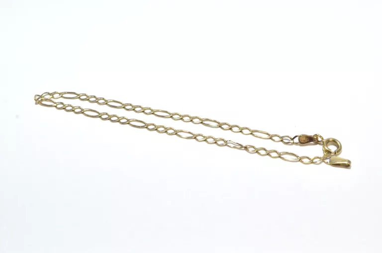 ZŁOTA 375 BANSOLETKA 20CM