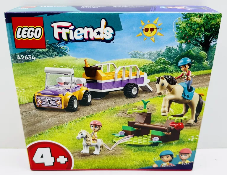 LEGO FRIENDS PRZYCZEPA DLA KONIA I KUCYKA 42634