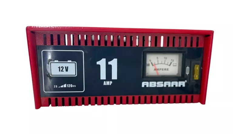 ABSAAR PROSTOWNIK SAMOCHODOWY 11A 12V DO ŁADOWANIA AKUMULATORA