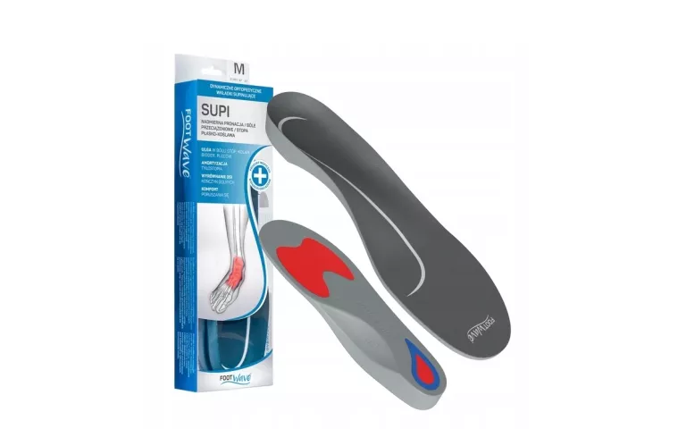 DYNAMICZNE WKŁADKI ORTOPEDYCZNE FOOTWAVE SUPI (SUPPORT) M