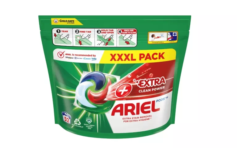 KAPSUŁKI DO PRANIA ARIEL EXTRA CLEAN POWER 52 SZT