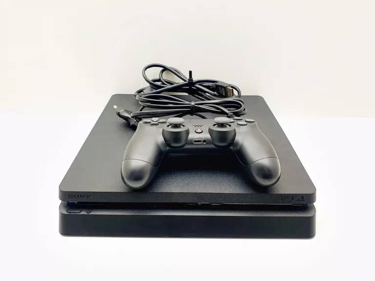 KONSOLA SONY PLAYSTATION 4 PS4 SLIM CUH-2116A 500GB PAD OKABLOWANIE