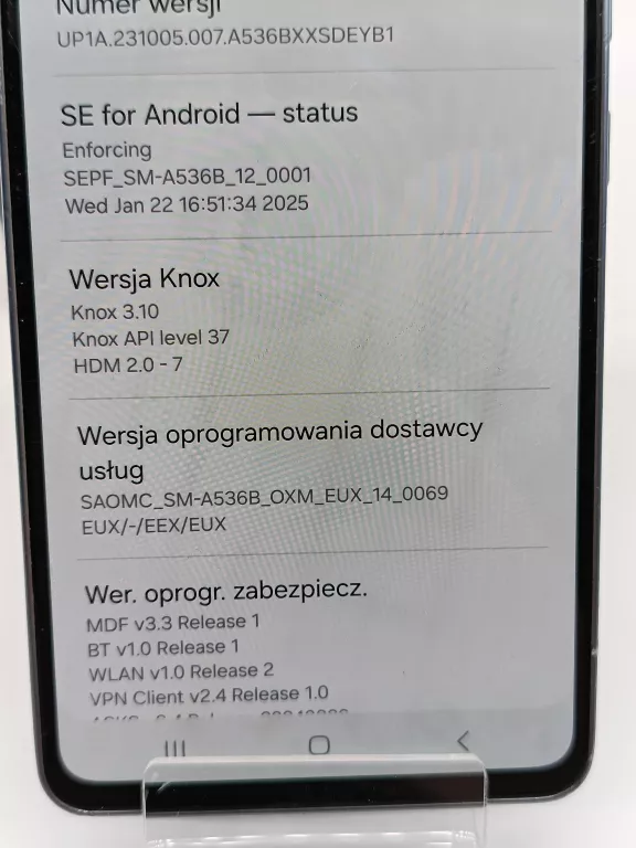 SMARTFON SAMSUNG A53 5G KOMPLET + ŁADOWARKA FAST CHARGE