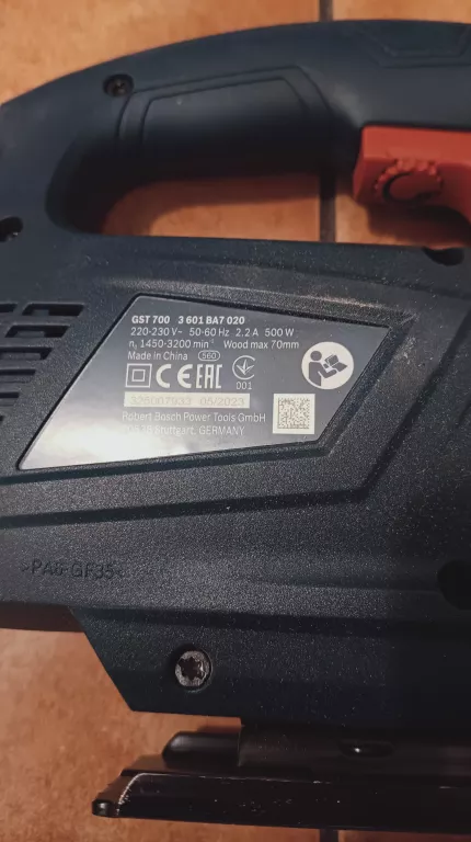 WYRZYNARKA BOSCH GST700 500W