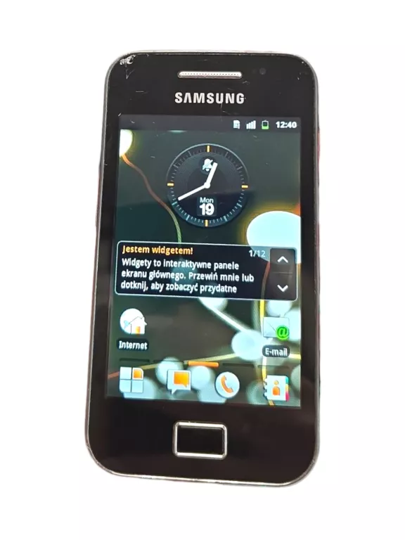 SAMSUNG GALAXY ACE TYLKO ORANGE