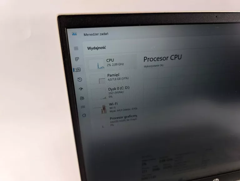 LAPTOP HP PAVILION 15-EG0052NW 15,6 " INTEL CORE I5 8 GB / 512 GB SREBRNY