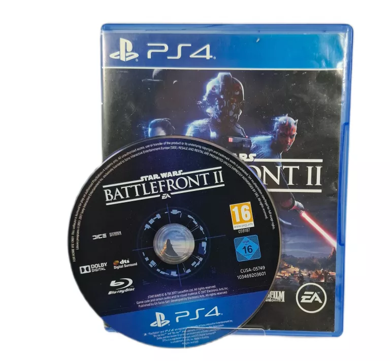 GRA NA PS4 STAR WARS BATTLEFRONT 2