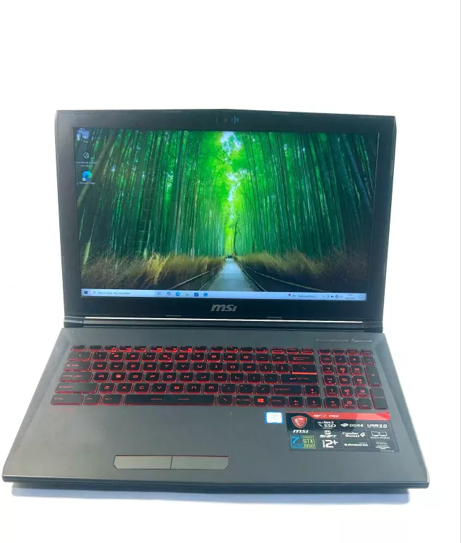 LAPTOP MSI GV62 7RD-2602PL KOMPLET
