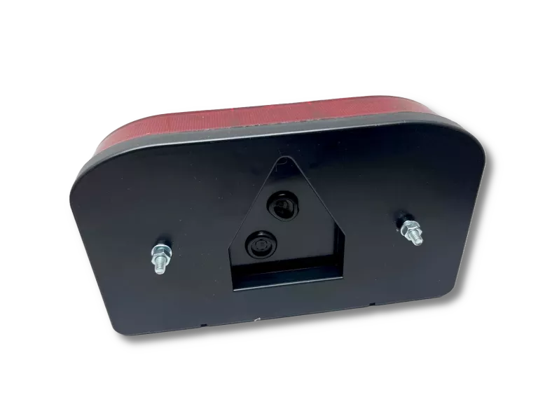 LAMPA TYLNA FRISTOM FT-089 Z TRÓJKĄTEM ODBLASKOWYM 3 SZTUKI