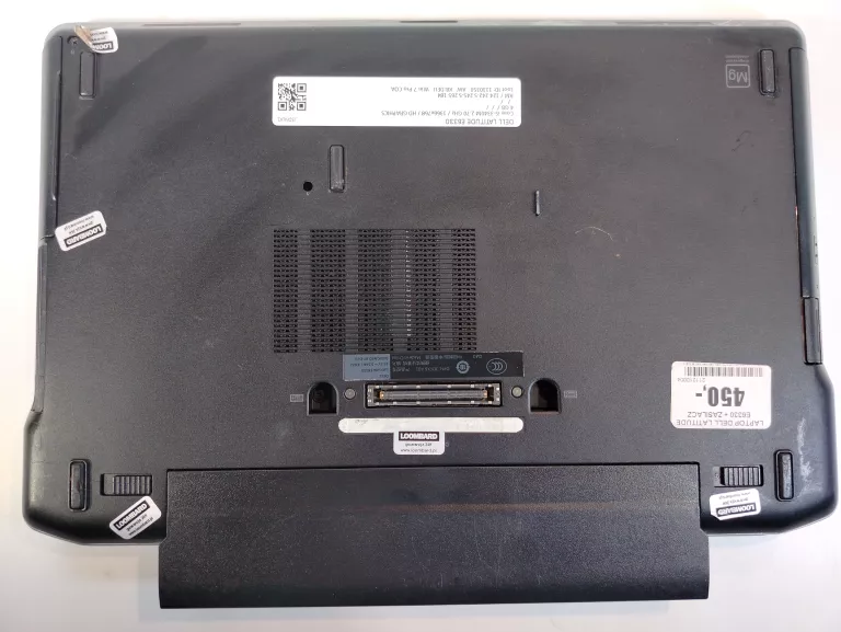 LAPTOP DELL LATITUDE E6330 + ZASILACZ -USZKODZONA BATERIA