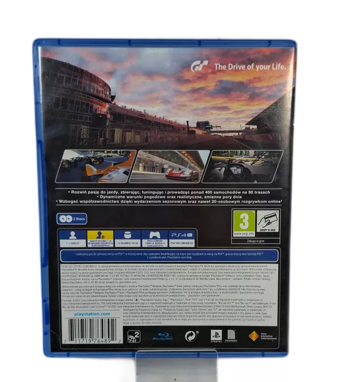 GRA NA PS4 GRAN TURISMO 7
