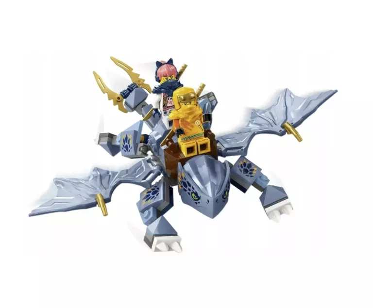 LEGO NINJAGO POWSTANIE SMOKÓW 71810 MAŁY SMOK RIYU RUCHOMY SMOK + 3 FIGURK