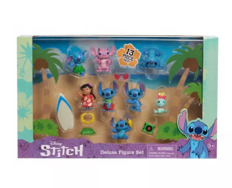 DISNEY LILO I STITCH ZESTAW FIGUREK DELUXE 886144462597