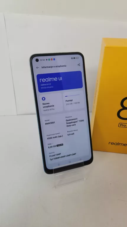 TELEFON REALME 8 PRO 8 GB / 128 GB