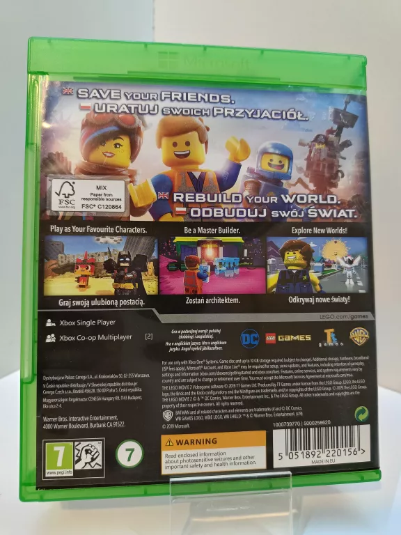 GRA NA XBOX ONE - LEGO PRZYGODA 2: GRA WIDEO
