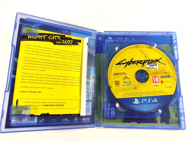 GRA PS4 CYBERPUNK 2077