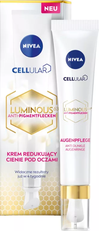 NIVEA CELLULAR LUMINOUS630 KREM REDUKUJĄCY CIENIE POD OCZAMI 15ML