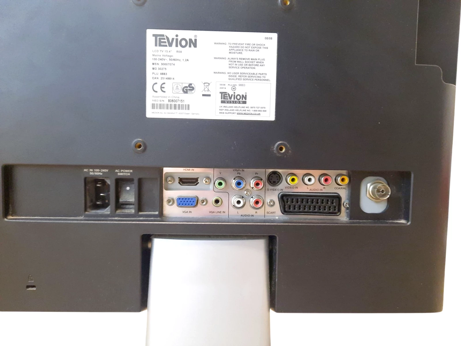 tevion-lcd-tv-154-kod-producenta-r08
