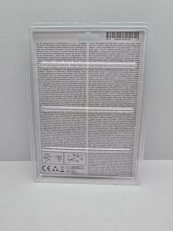 KOMPLET ŚWIATEŁ ROWEROWYCH LED-BATTERIE