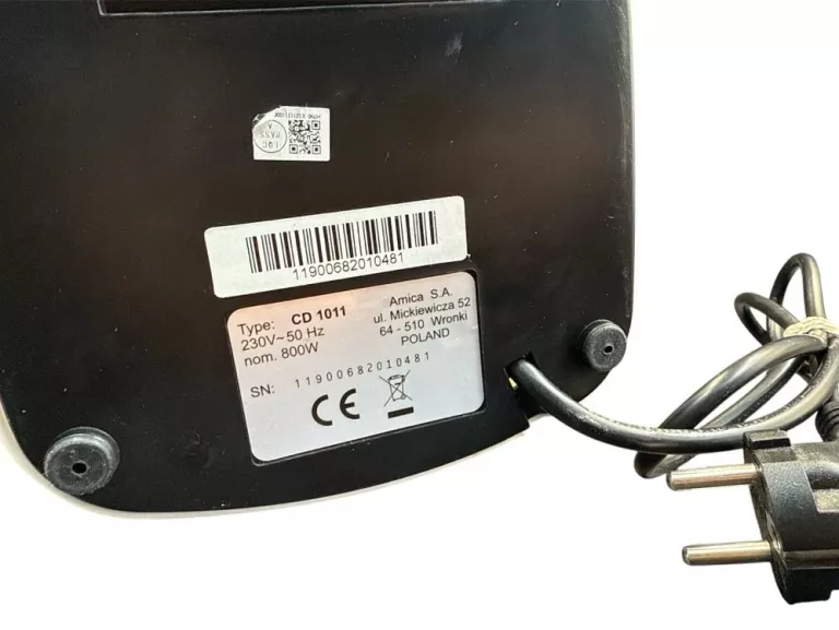 KOLBOWY EKSPRES CIŚNIENIOWY AMICA ESPRIS CD 1011
