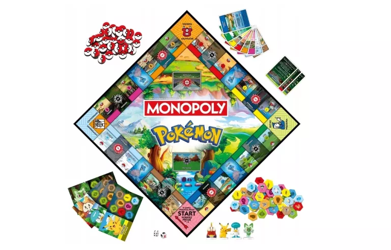 GRA MONOPOLY POKEMON POLSKA WERSJA HASBRO G0716