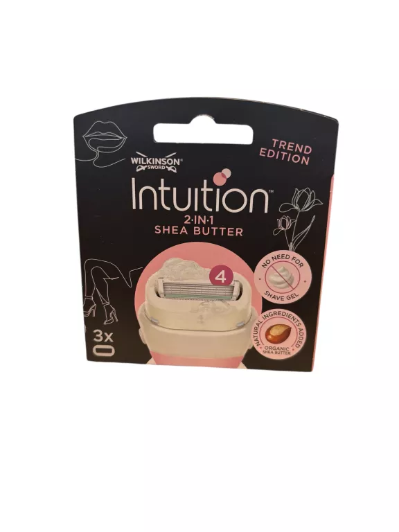WKŁADY DO MASZYNEK WILKINSON SWORD INTUITION WILKINSON Z MYDŁEM 3 SZT. RÓŻ