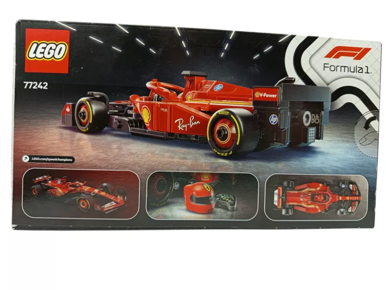 KLOCKI LEGO FORMUŁA 1 77242 CHAMPIONS BOLID F1 FERRARI SF-24