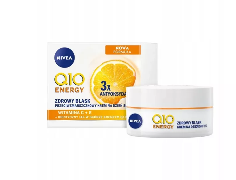 NIVEA KREM Q10 PLUS NA DZIEŃ SPF15 ENERGETYZUJĄCY