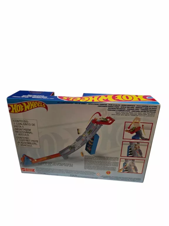HOT WHEELS ZESTAW TORÓW SZTUCZKI KASKADERSKIE + AUTKO