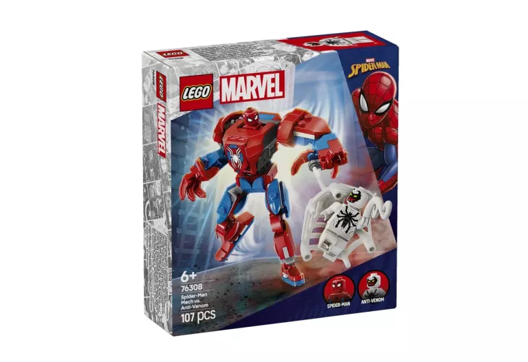 LEGO SUPER HEROES 76308 MECH SPIDER-MAN KONTRA ANTY-VENOM