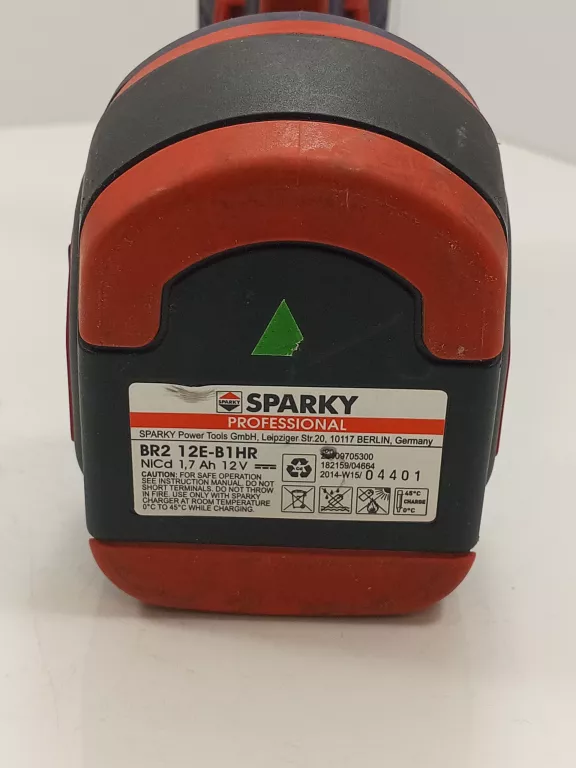 WKRĘTARKA SPARKY BR2 12 E AKUMULATOR I ŁADOWARKA