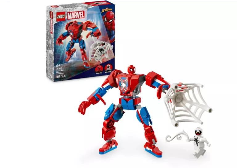 LEGO SUPER HEROES 76308 MECH SPIDER-MAN KONTRA ANTY-VENOM