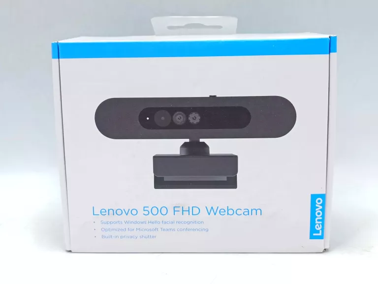 KAMERA INTERNETOWA LENOVO 500 FHD 1920X1080 PX USB-C CZARNA