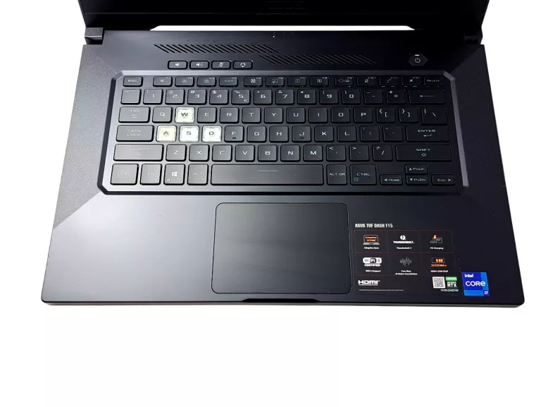 LAPTOP ASUS TUF F15 FX-516P 15,6'' I7-11370H 16GB RAM 512GB SSD RTX 3060